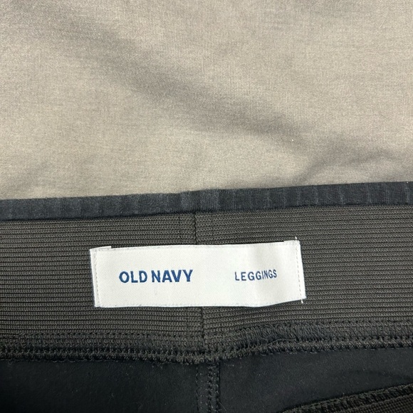Old Navy Black Leggings Slim Fit Full Length - Picture 3 of 4
